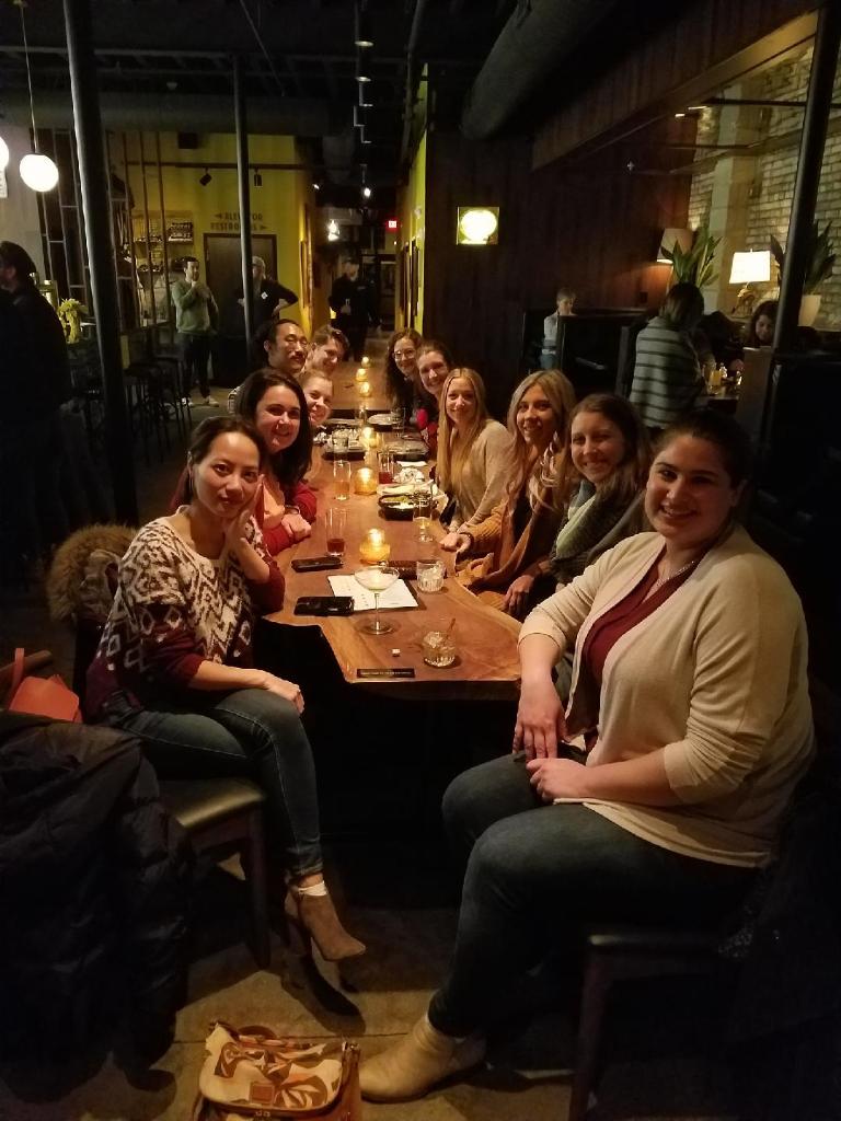 Pre-holiday get together with sour beers and Indian food, Dec 2018